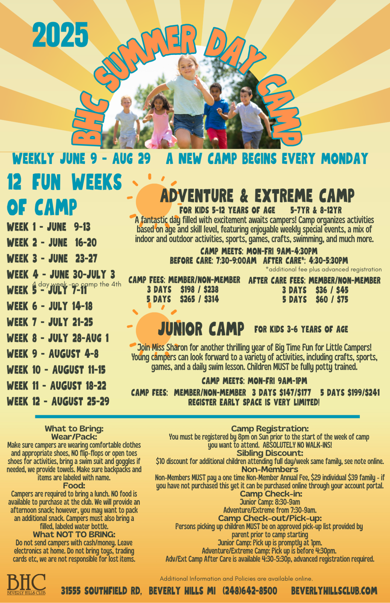 BHC Camps | Beverly Hills Club